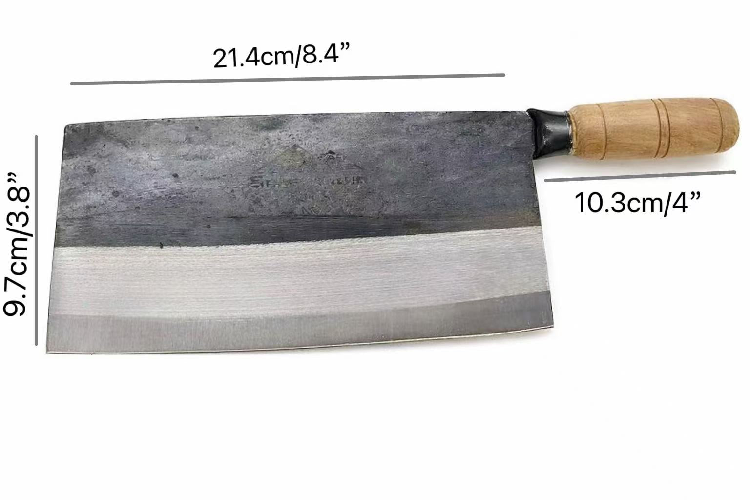 Sub-euqip,D414, #2 SANG Cleaver with Wooden Handle - Chefcoca