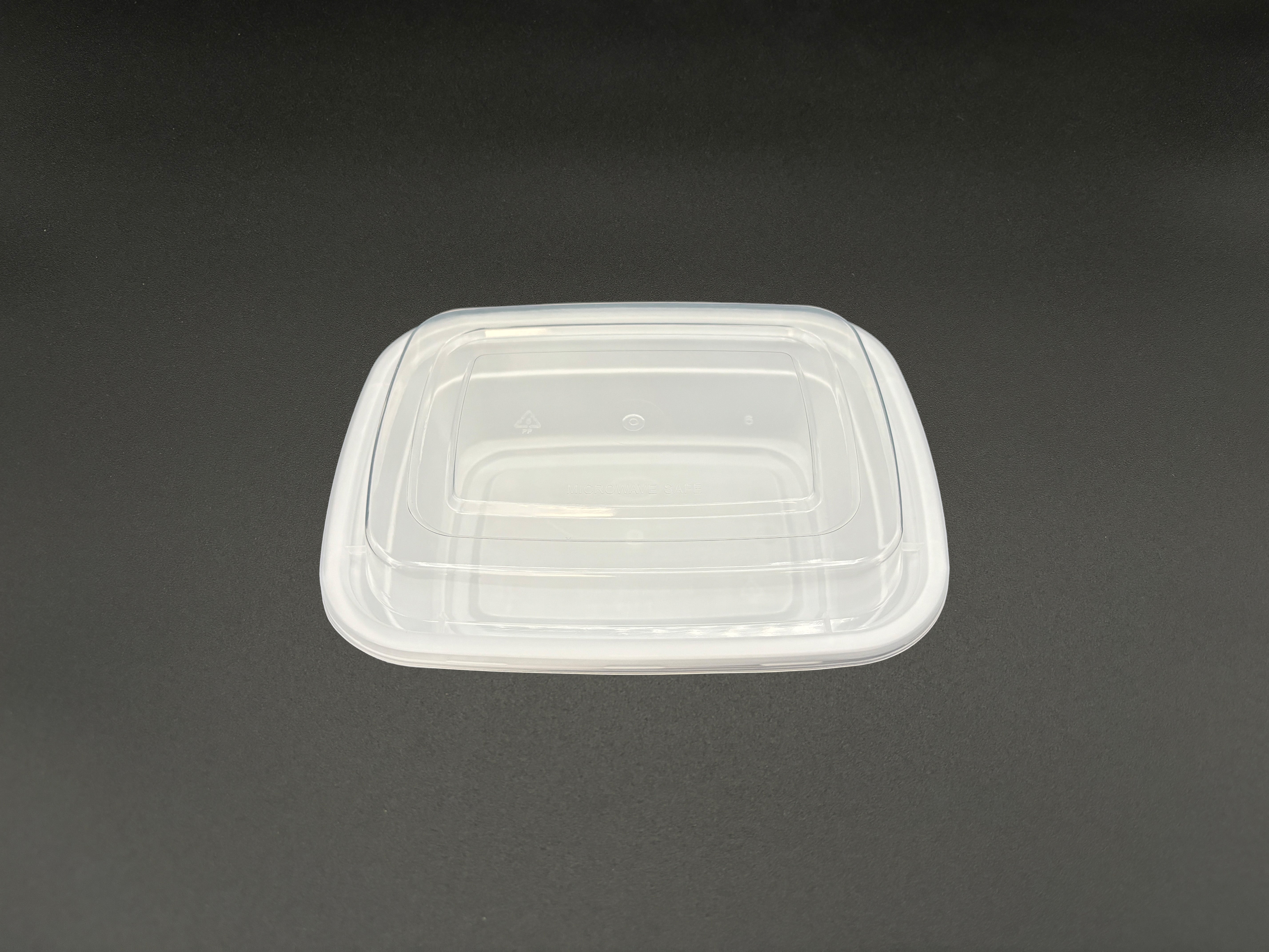 150 Sets, Rectangular Microwaveable Container, 12 oz (T-12S) - Chefcoca