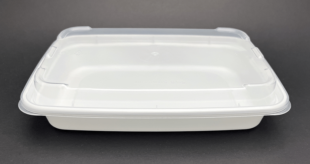 150 Sets, Rectangular Microwaveable Container, 12 oz (T-12) - Chefcoca