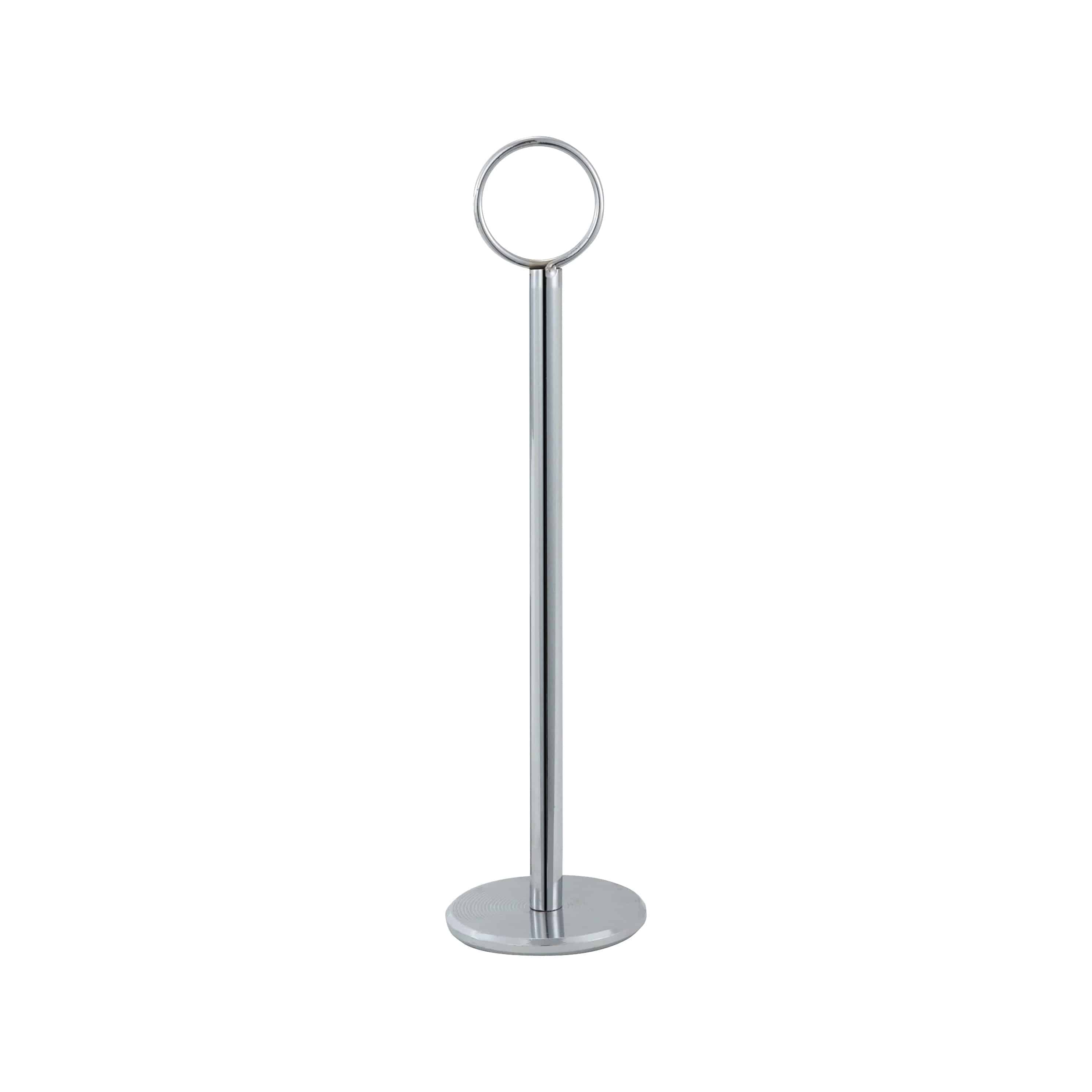 Chrome Table Number Holder - Chefcoca