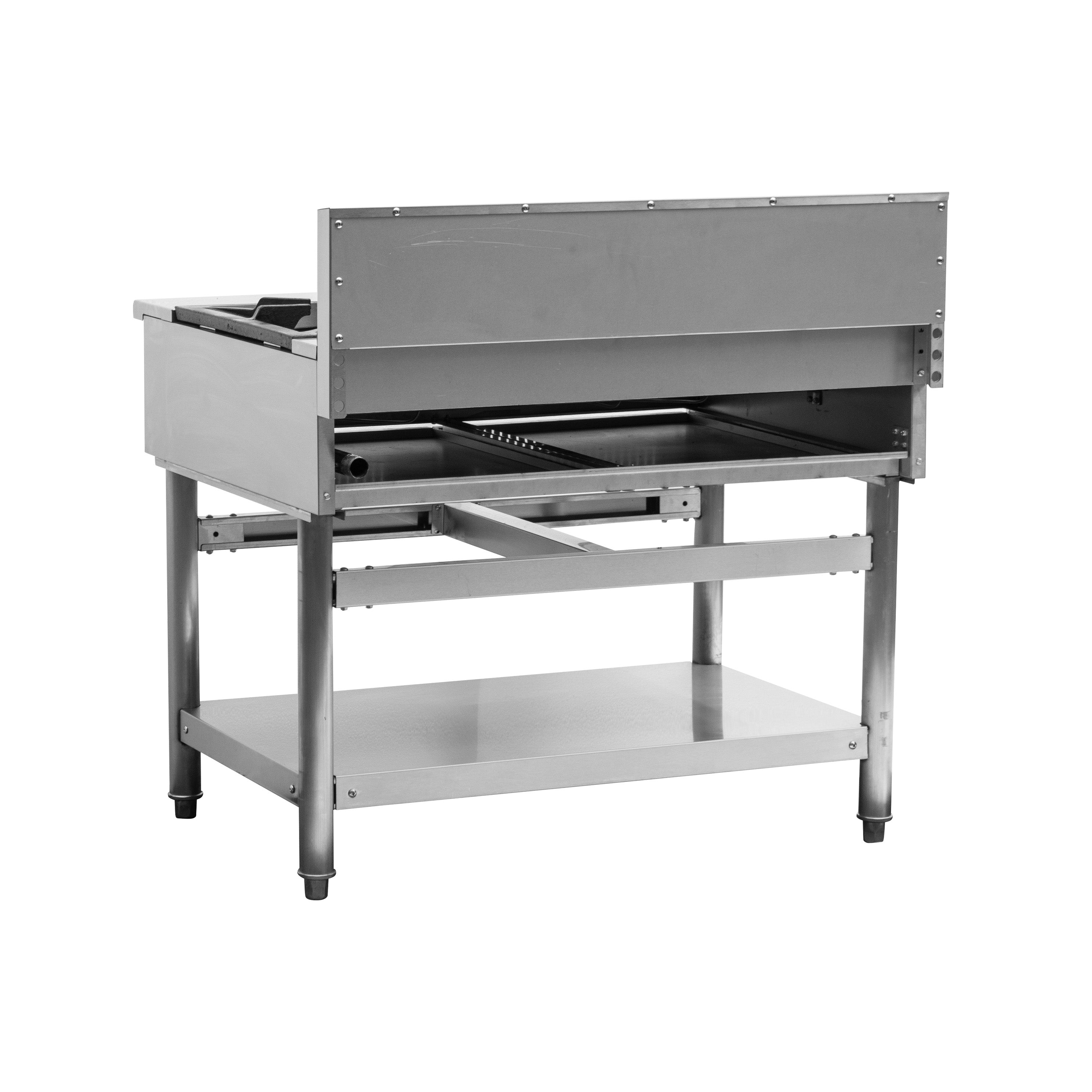 Turbo Range TR-40SP-3340,40" Heavy-Duty Double Grate Burner Gas Stock Pot Range