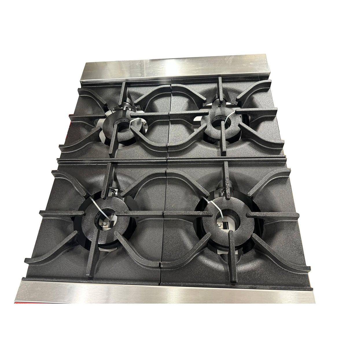 Turbo Range, Natural Gas 4  Burner Countertop Range / Hot Plate - 120,000 BTU - Chefcoca
