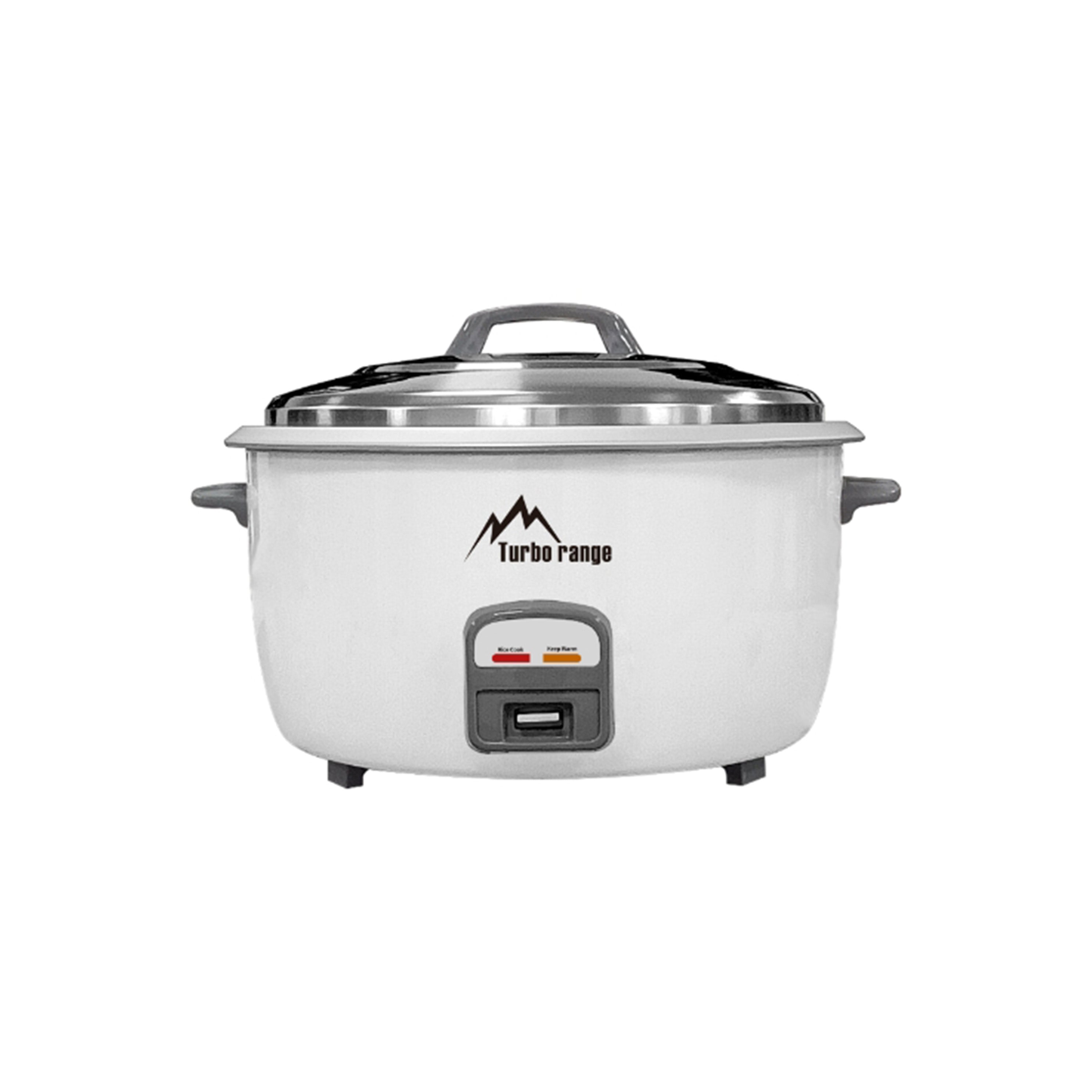 Turbo Range Commercial Electric Rice Cooker & Warmer (5.6L Capacity 30 cups Raw) - Chefcoca
