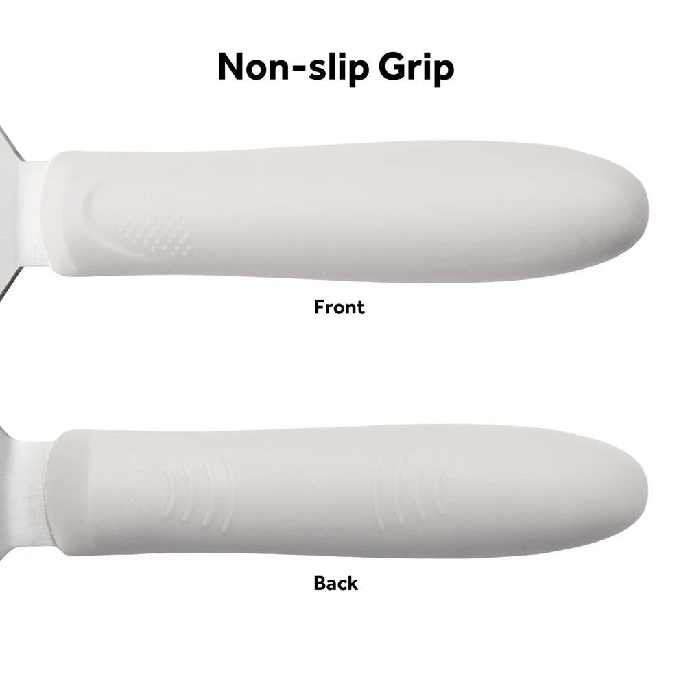 TWP-31 - Sandwich Spreader, White PP Hdl, 3-5/8" x 1-1/4" Blade - Chefcoca