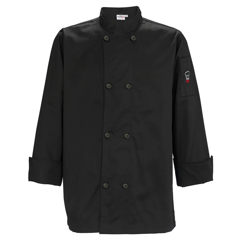 UNF-6KXL - Men's Tapered Fit Chef Jacket - Chefcoca