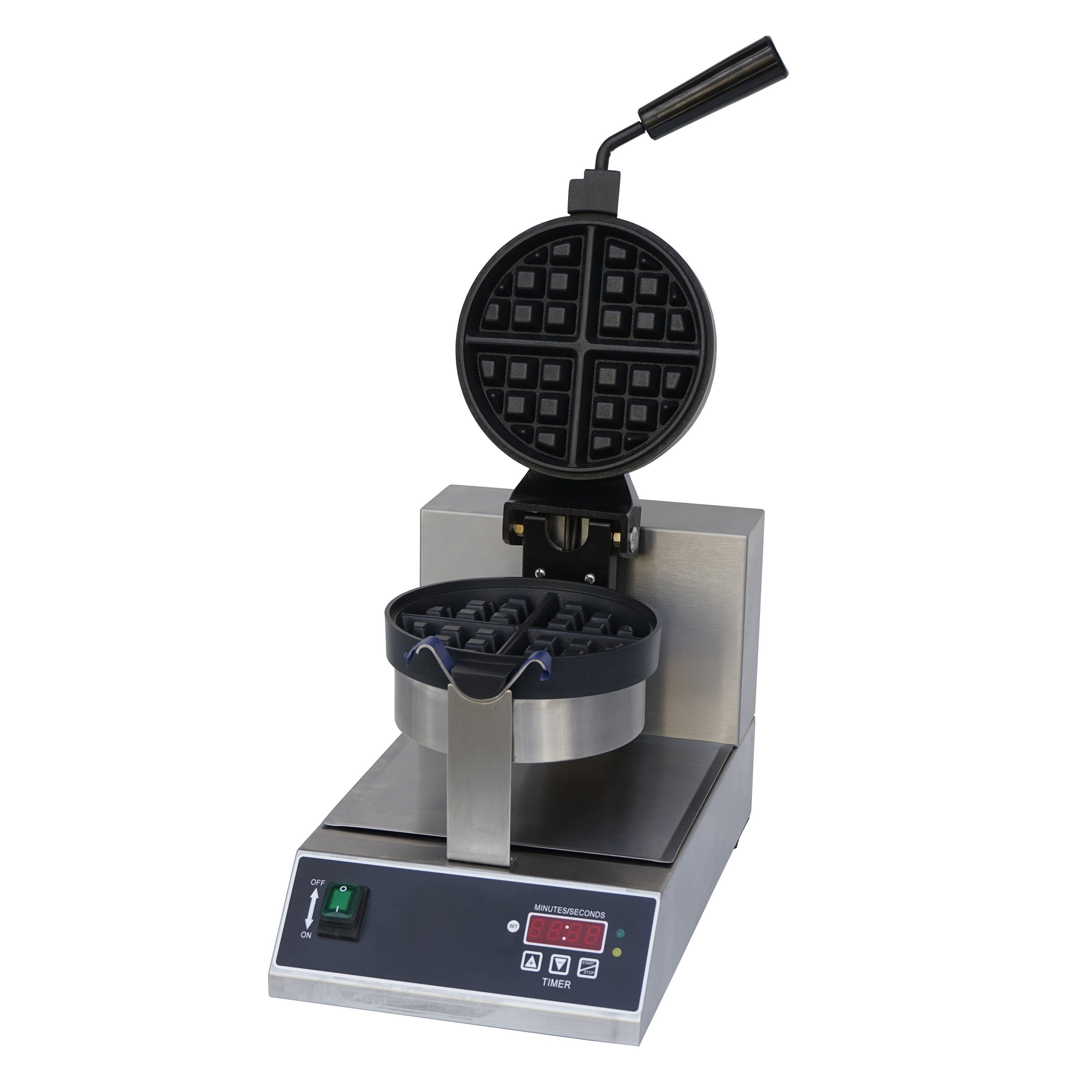 Turbo Range, Digital Control Non-stick Waffle Electric Commercial Waffle Machine Maker - Chefcoca