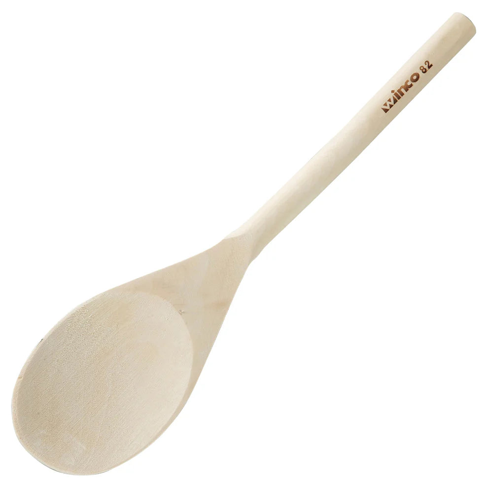 WWP-12 - Wooden Stirring Spoons - 12" - Chefcoca