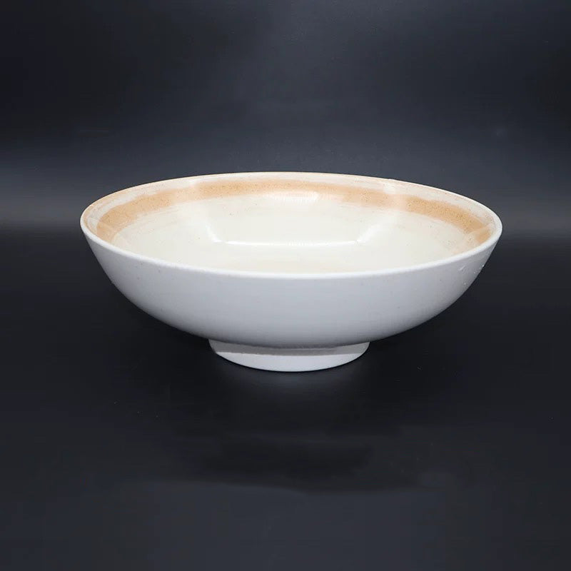 10" Round Melamine Bowl, light coffee - Chefcoca