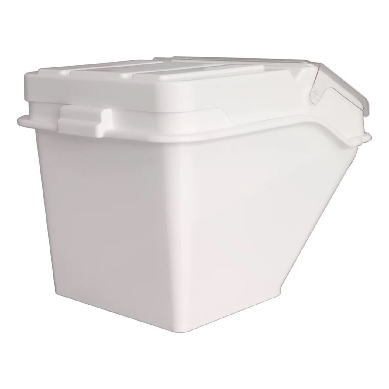 Stackable Shelf Ingredient Bins with Scoop,10 Gallons/47L (holds 150 cups) - Chefcoca