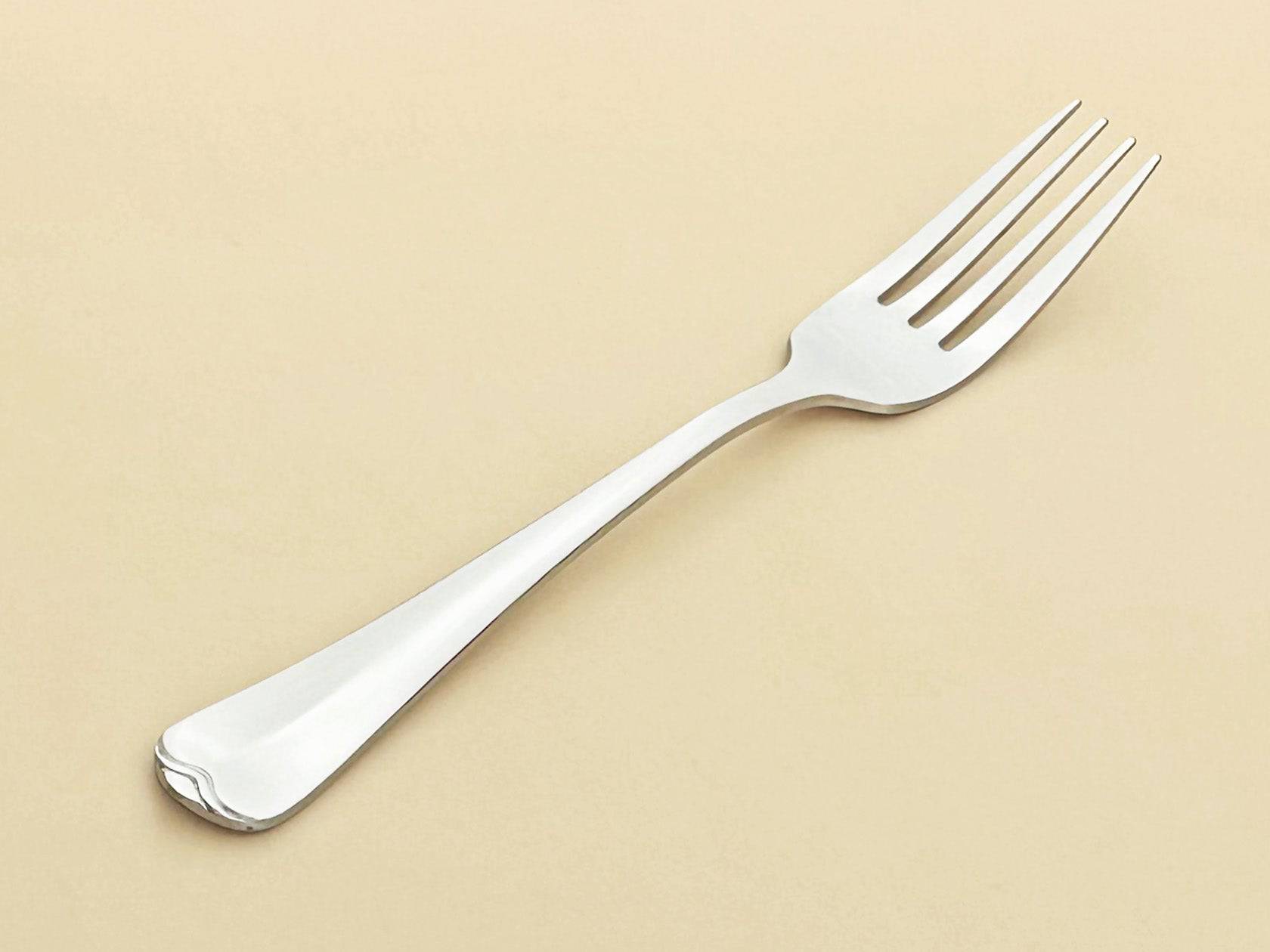 Sub-equip, 338-05, Heavy Lafayette Dinner Fork, 18/8 Heavy Weight, 12 pcs - Chefcoca