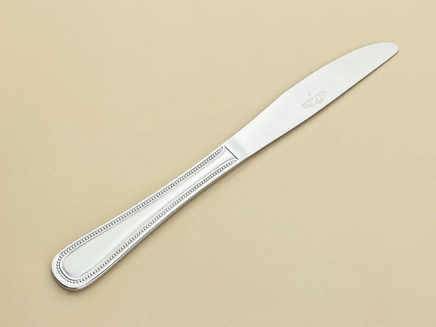 Sub-equip, 244-08, Shangarila Dinner Knife,18/8 Heavy Weight, 12pcs - Chefcoca