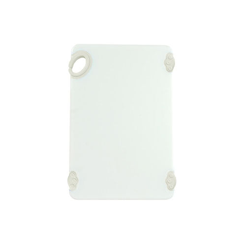 18″ x 24″ White Plastic Cutting Board With Hook - Chefcoca