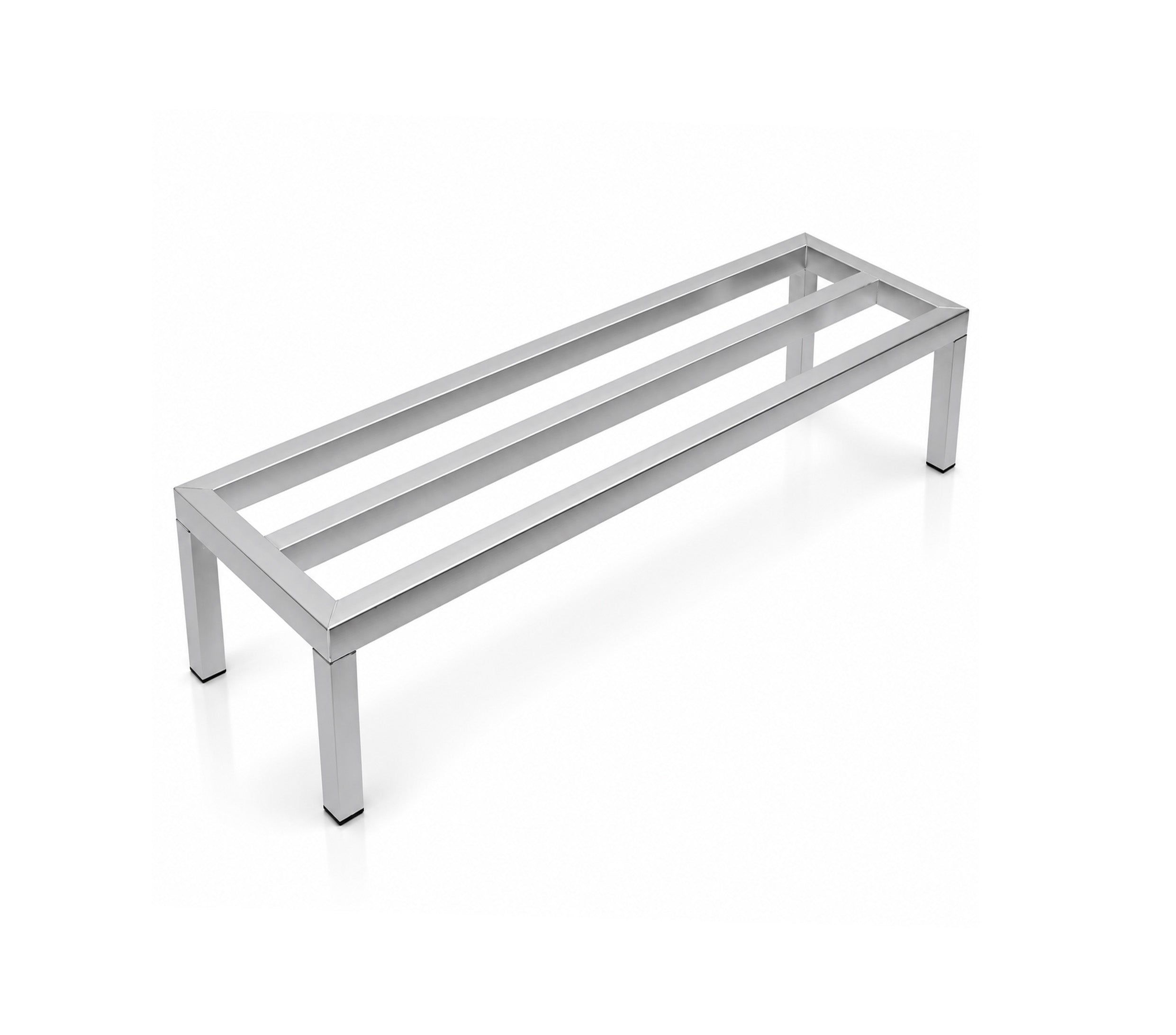 Metal 304 Aluminum Dunnage Rack (W x D x H) 48" x 14"x 8" (XADR-144808)