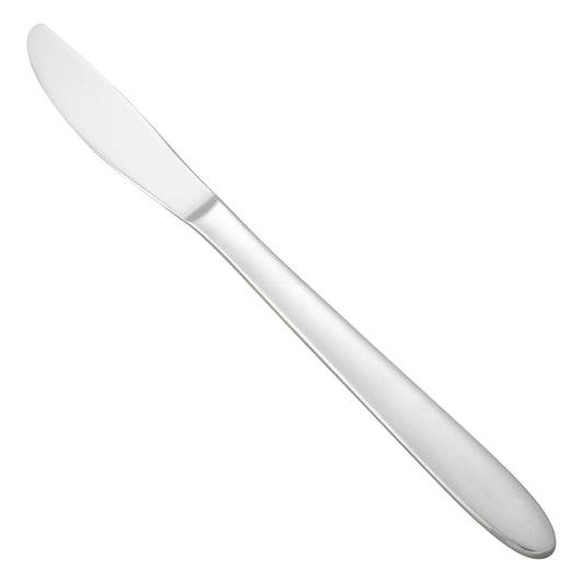 0019-08 - Flute Dinner Knife, 18/0 Heavyweight, 12pcs - Chefcoca