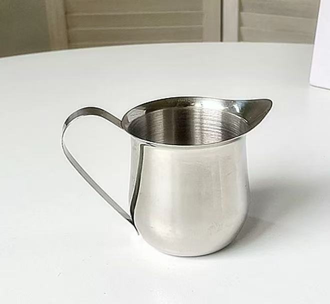CHEFCO,SBC-3, 3 oz Bell Creamer, Stainless Steel - Chefcoca