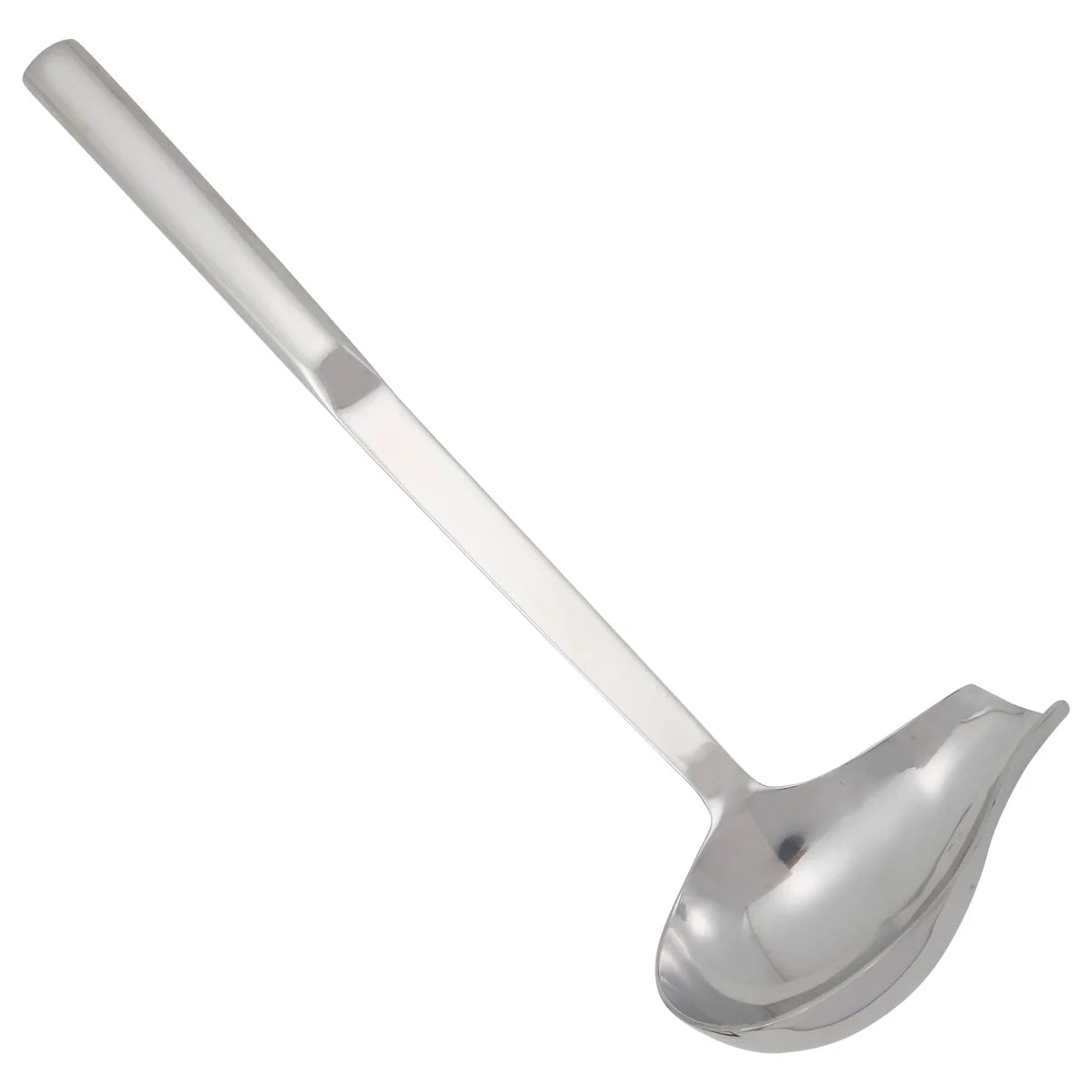 Stainless Steel 2oz Spout Ladle, Hollow Handle - Chefcoca