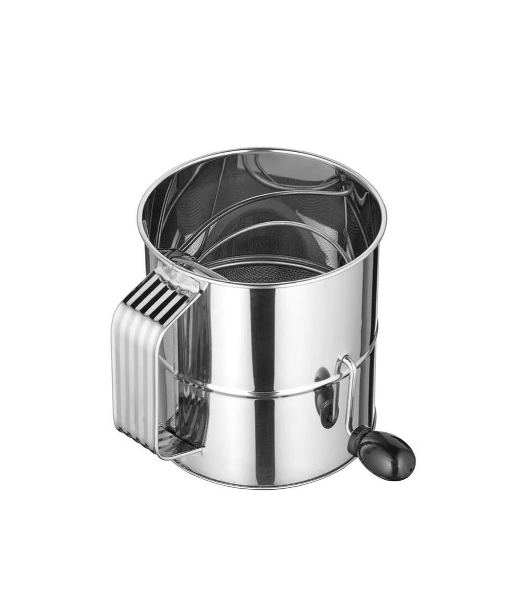 CHEFCO,RFS-8,8 Cup Rotary Sifter, Stainless Steel