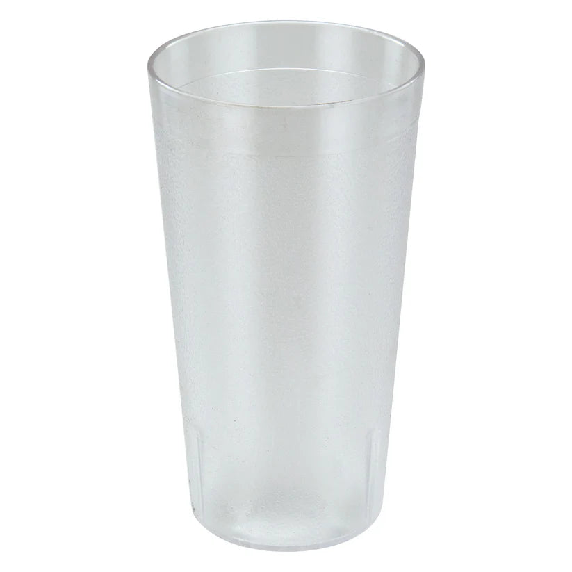 12 Pack Clear Pebbled Tumblers, 16oz (PTP-16C) - Chefcoca