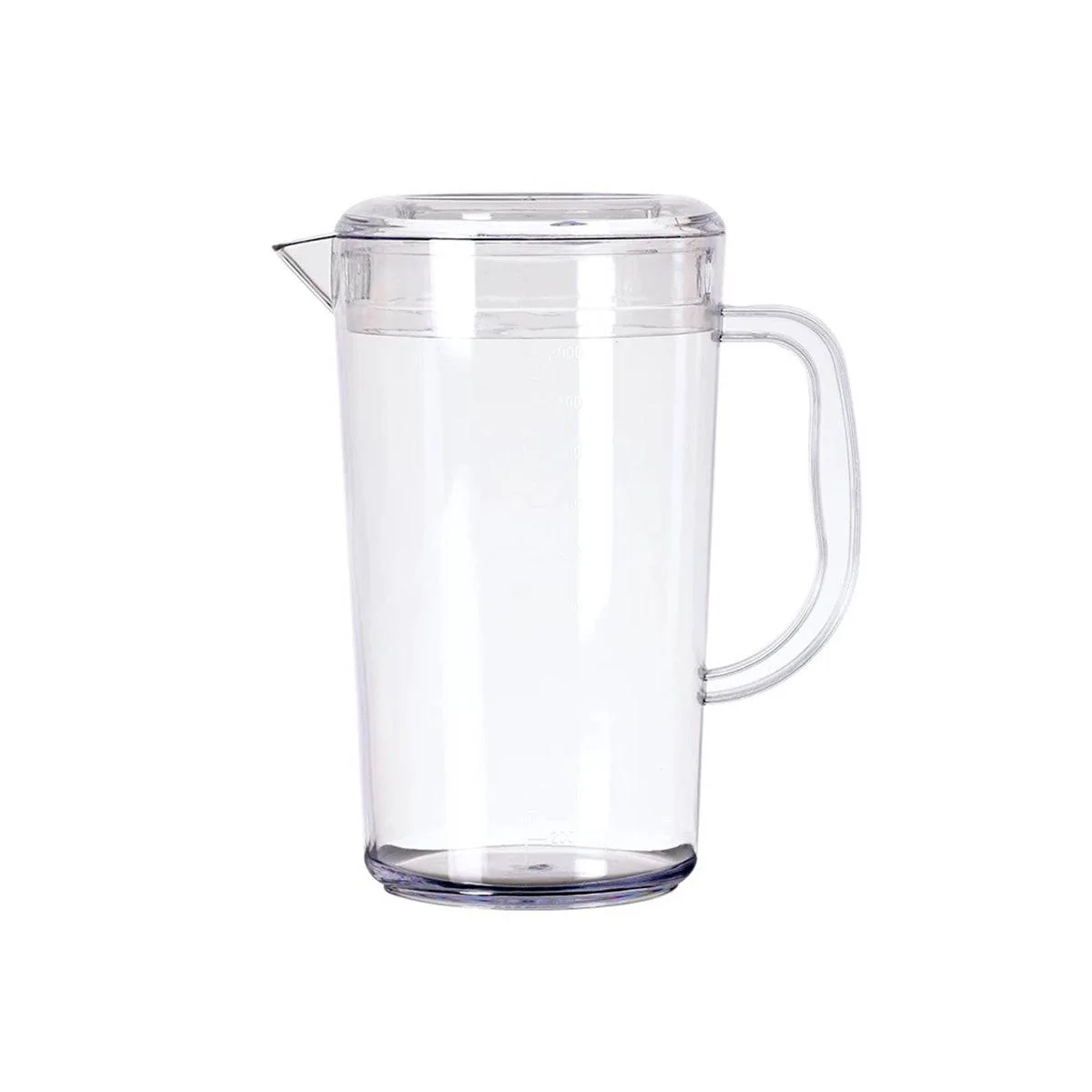CHEFCO,JB-8529C,Plastic Water and Beverage Pitcher with Lid (2000ML) - Chefcoca