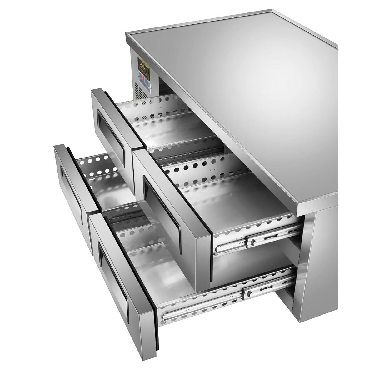 Sub-equip, 4 Drawer 62" Freezer Chef Base - Chefcoca