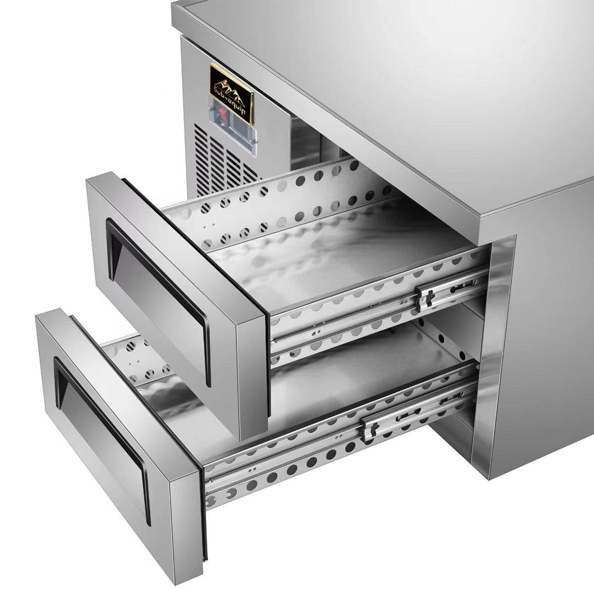 Sub-equip, 2 Drawer 50" Freezer Chef Base - Chefcoca