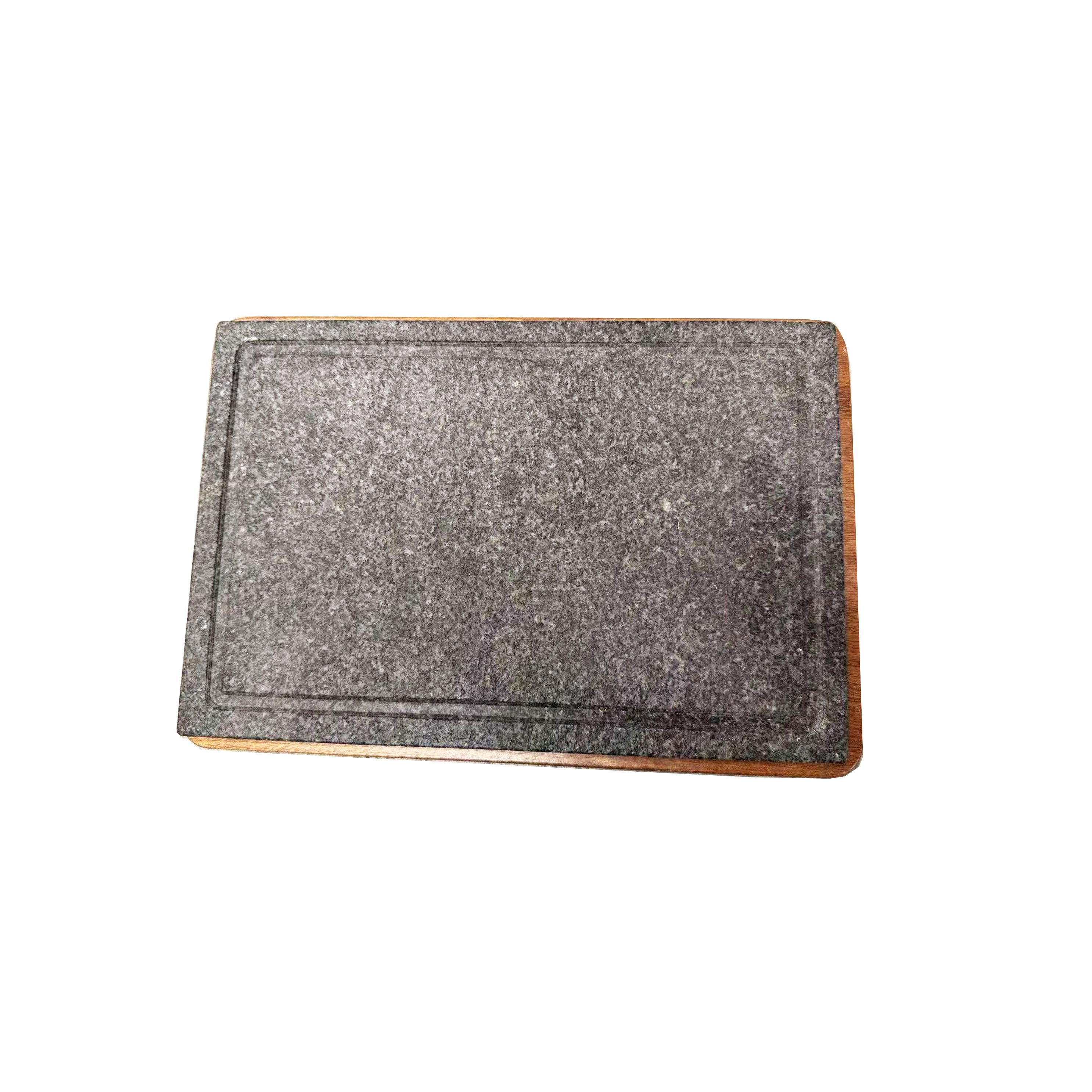 Chefco SGP-3020, Natural Stone Slad with wood base - Chefcoca