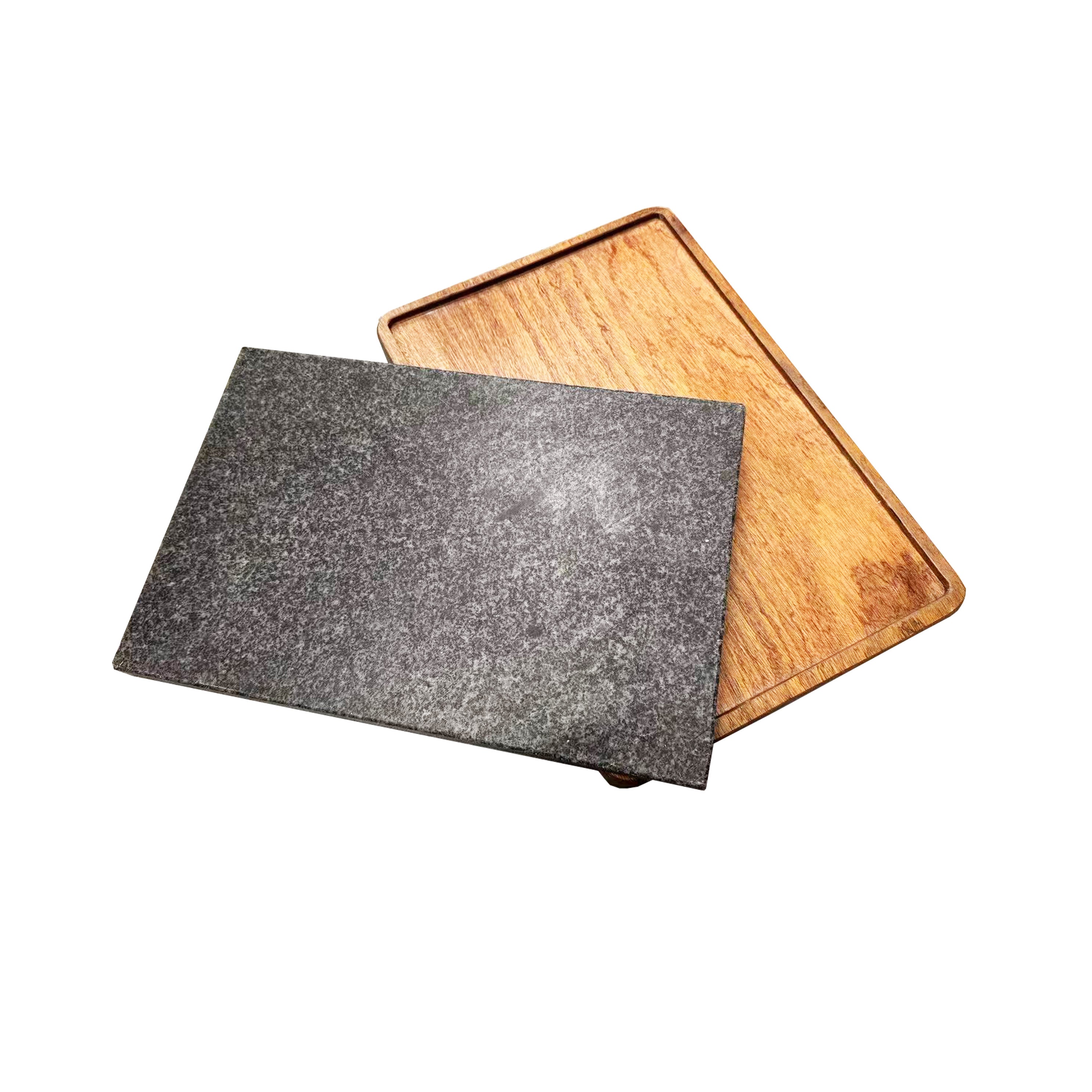 Chefco SGP-3020, Natural Stone Slad with wood base - Chefcoca