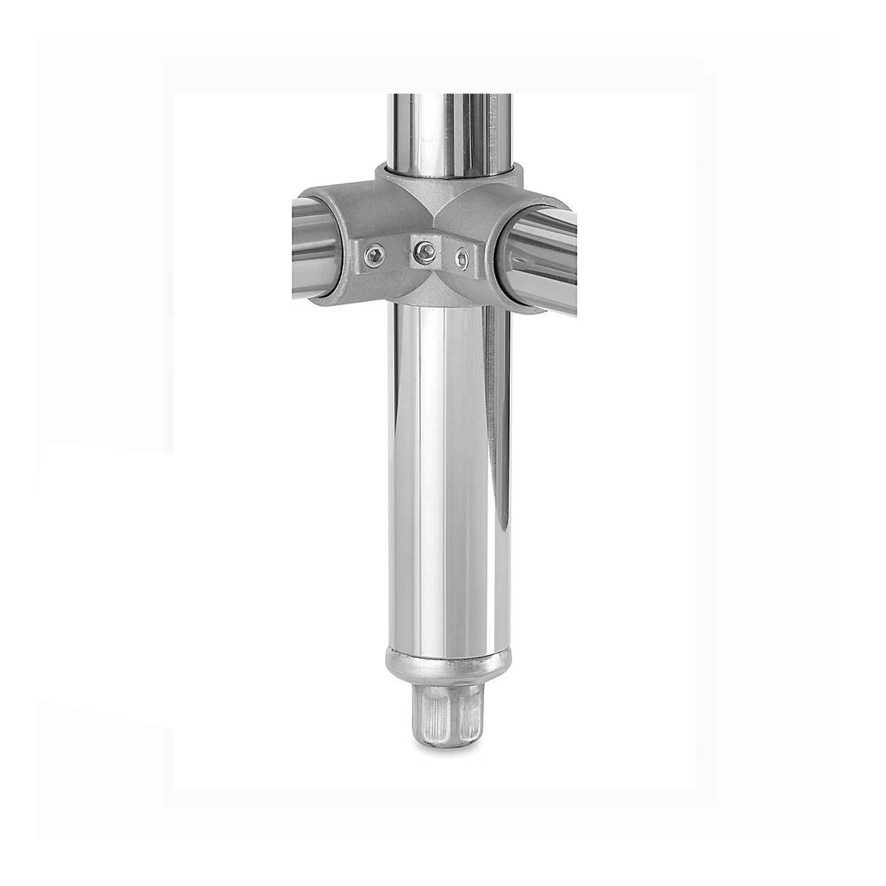 Metal 304, S1C202014-316, 16 Gauge 304 Stainless Steel One Compartment Commercial Sink (26" x 26" x 43.2") - Chefcoca