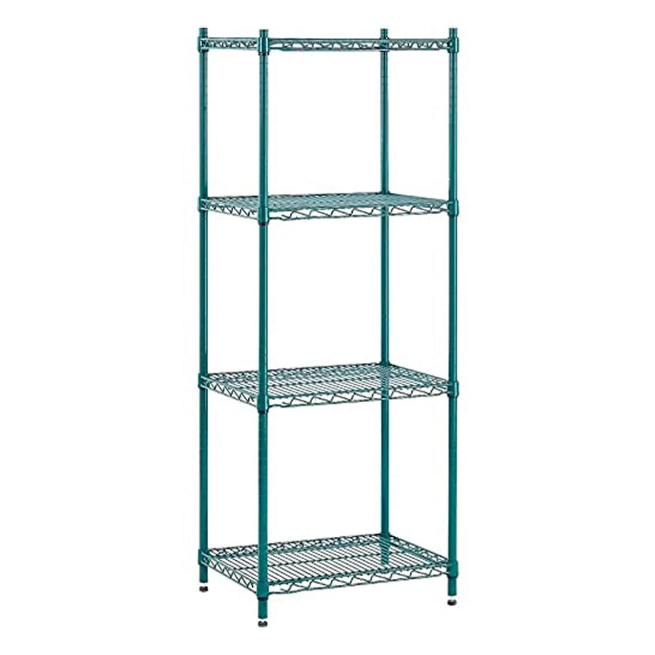 Green Epoxy Coated Wire Shelving 24" Width (2 Pieces, shelves only) - Chefcoca