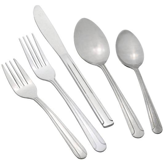 0014-03 - Dinner Teaspoon, 18/0 Heavyweight, 12pcs - Chefcoca