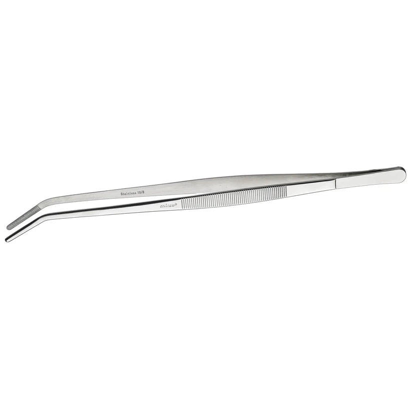 Plating Tongs - Curved - Chefcoca
