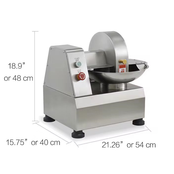 Fully Automatic High Speed Meat Vegetable Prep Food Processor Food Chopper Processor Electric Meat Grinder - Chefcoca
