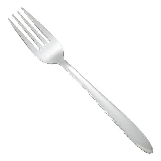 0019-05 - Flute Dinner Fork, 18/0 Heavyweight, 12pcs - Chefcoca