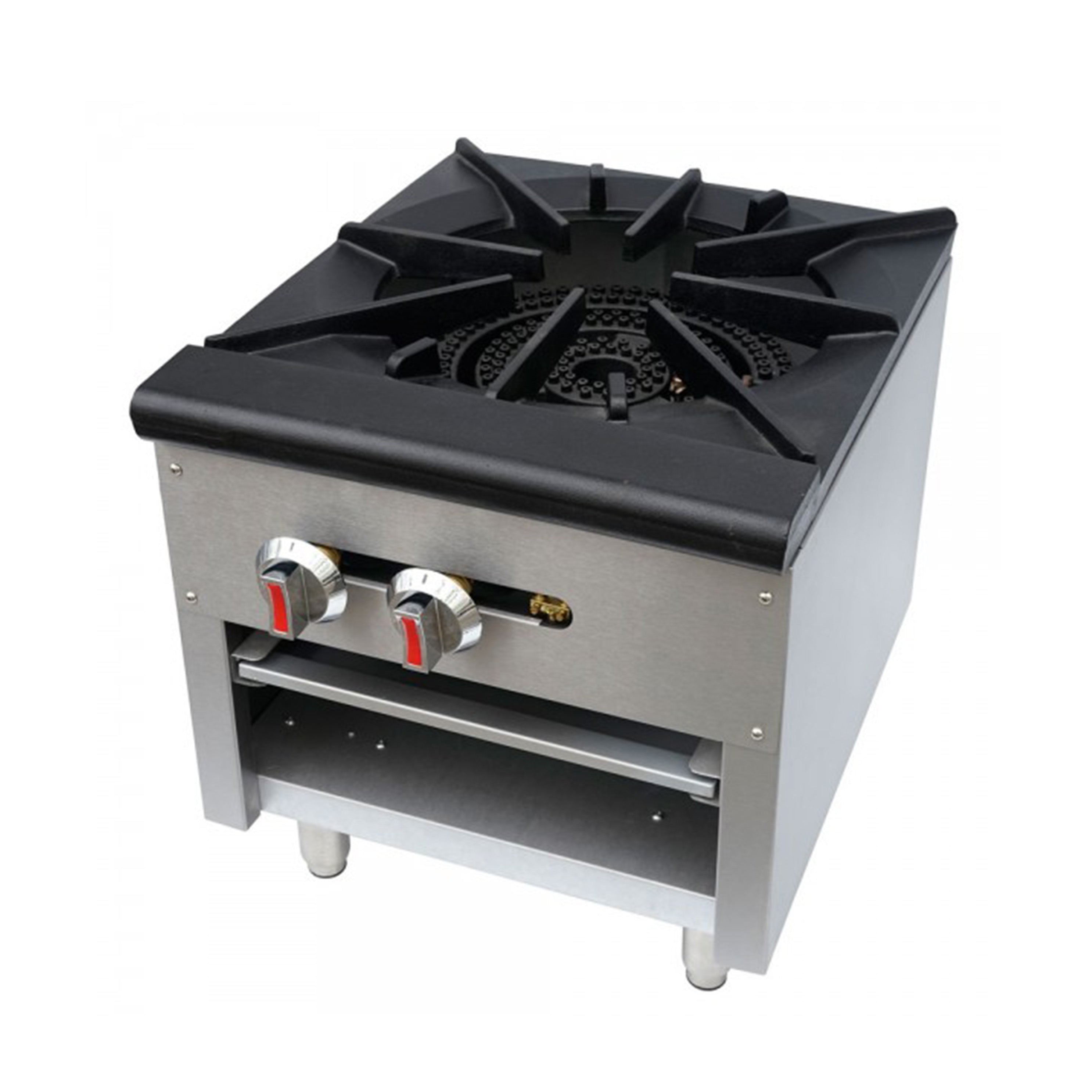 Turbo Range Single Grate Burner heavy duty Gas Stock Pot Range (TR-SP-1) - Chefcoca