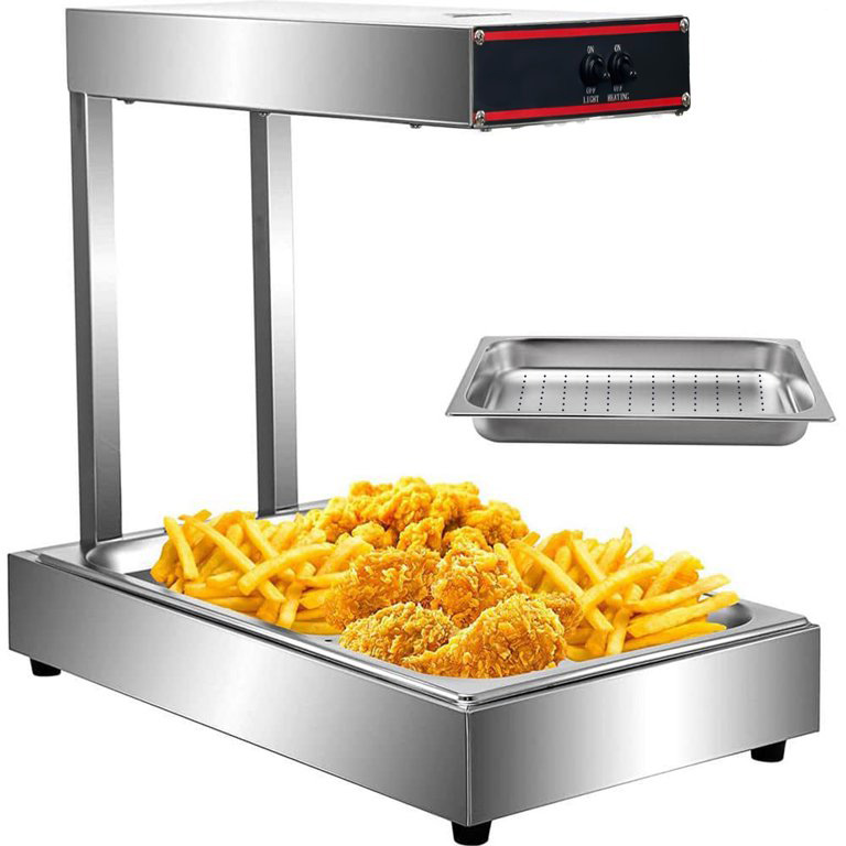 Countertop Food Heat Light Fried Chicken Chip Warmer, French Fry Warmer,TR-FS2 - Chefcoca