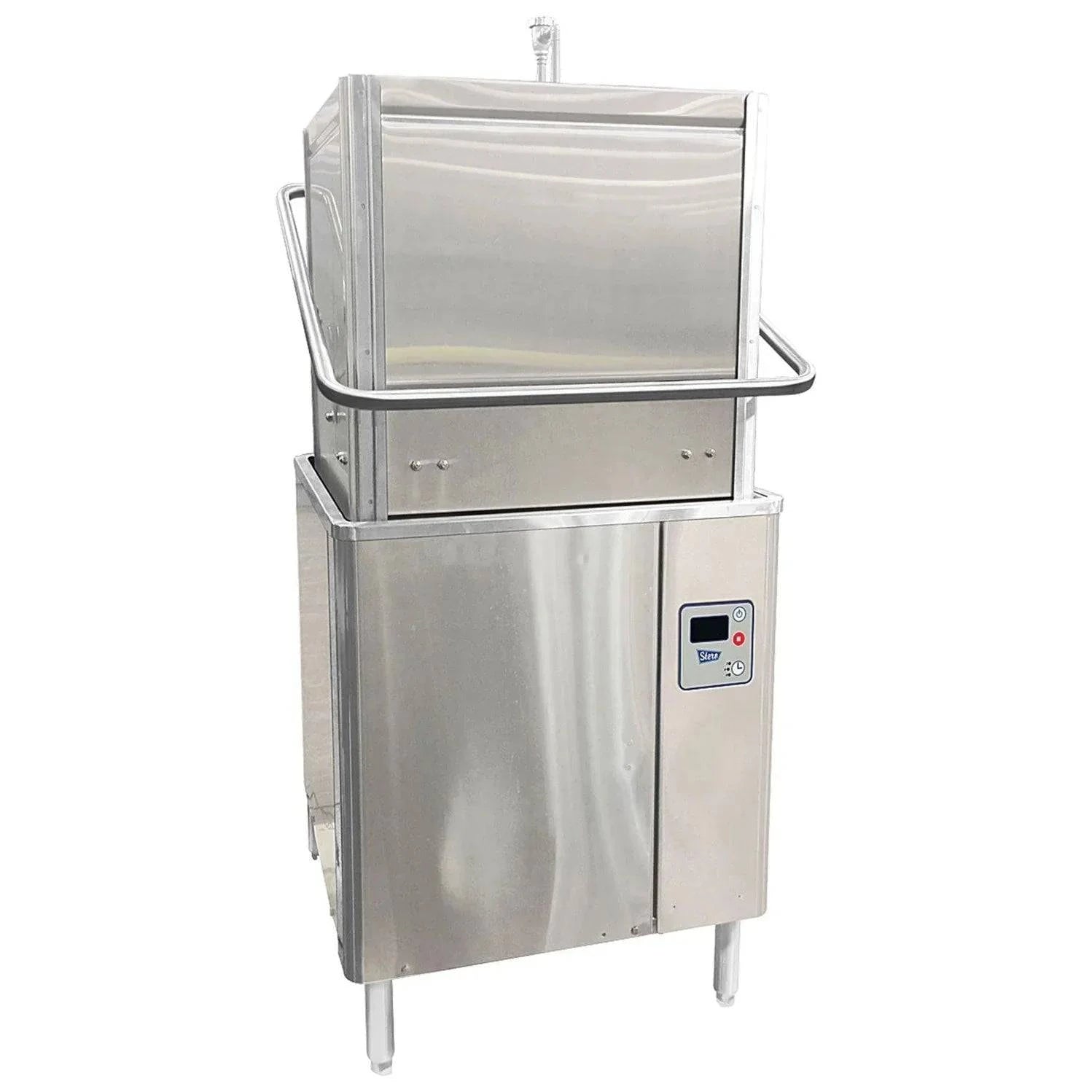 Hobart Stero SD3-2 Door-Type Dishwasher with Electric Tank Heat ,with booster- 208-240V, 3 Phase - Chefcoca