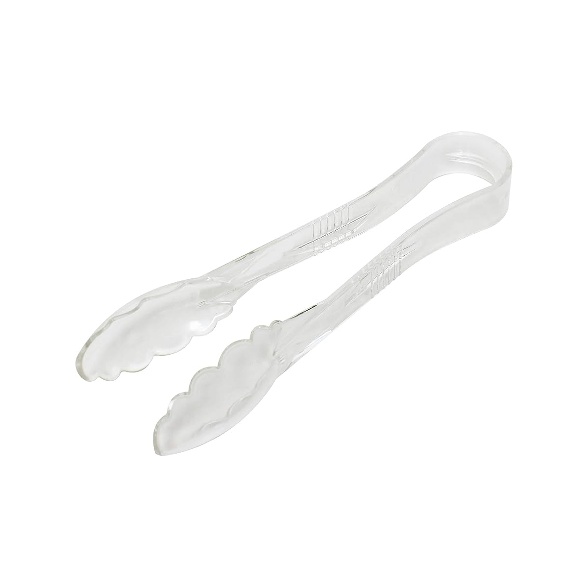Clear Polycarbonate Utility Tong, 11 inch (P-011-CL) - Chefcoca