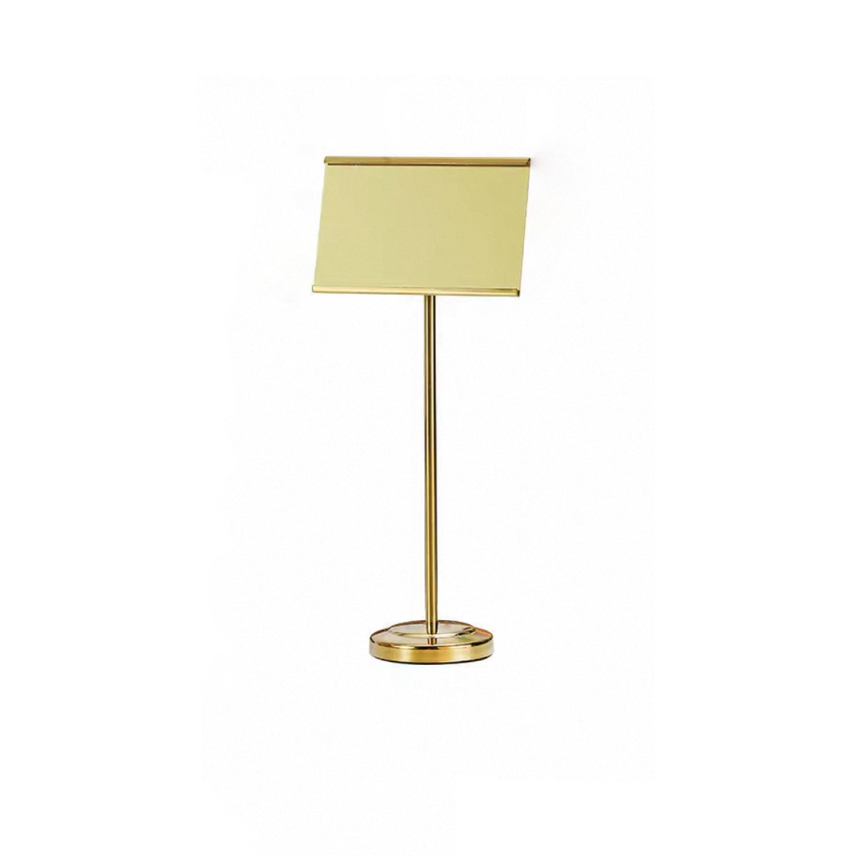Chefco, Golden Stainless Steel Table Number Holder, 20 cm High (TBH-20G)