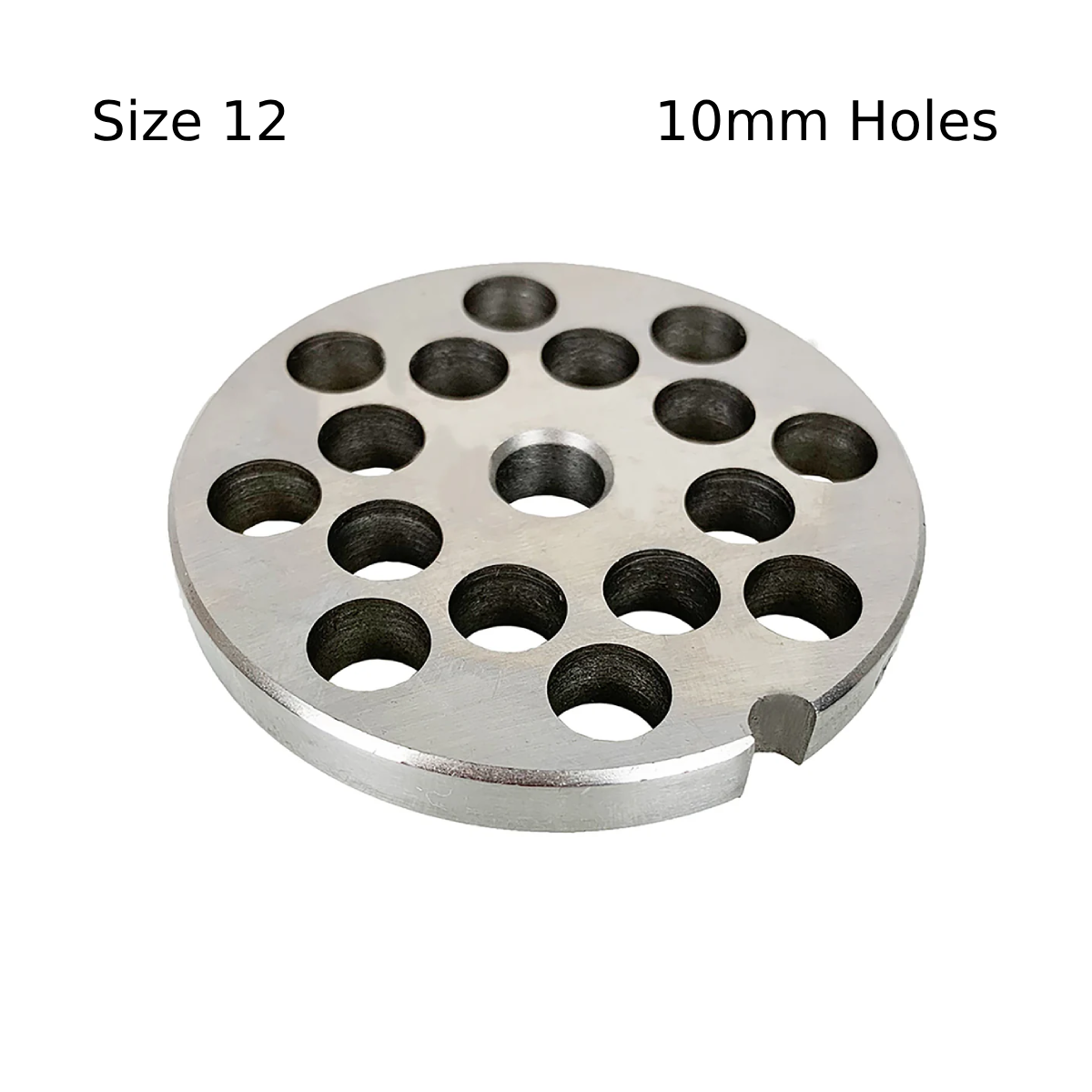 Chefco, #12 Meat Grinder Plate 10mm Holes (MG-1210MM) - Chefcoca