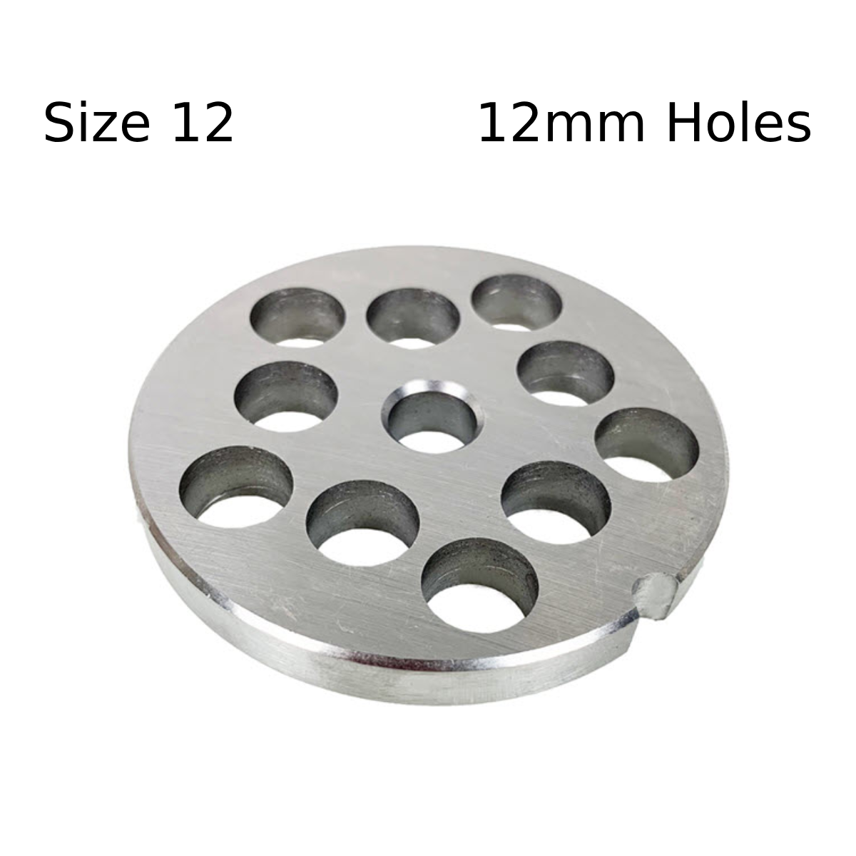 Chefco, #12 Meat Grinder Plate 12mm Holes (MG-1212MM) - Chefcoca