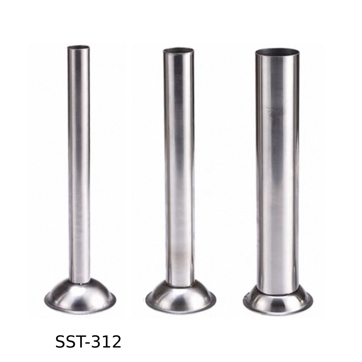 Stainless Steel Stuffing Tubes, set of 3 (SST-312) - Chefcoca