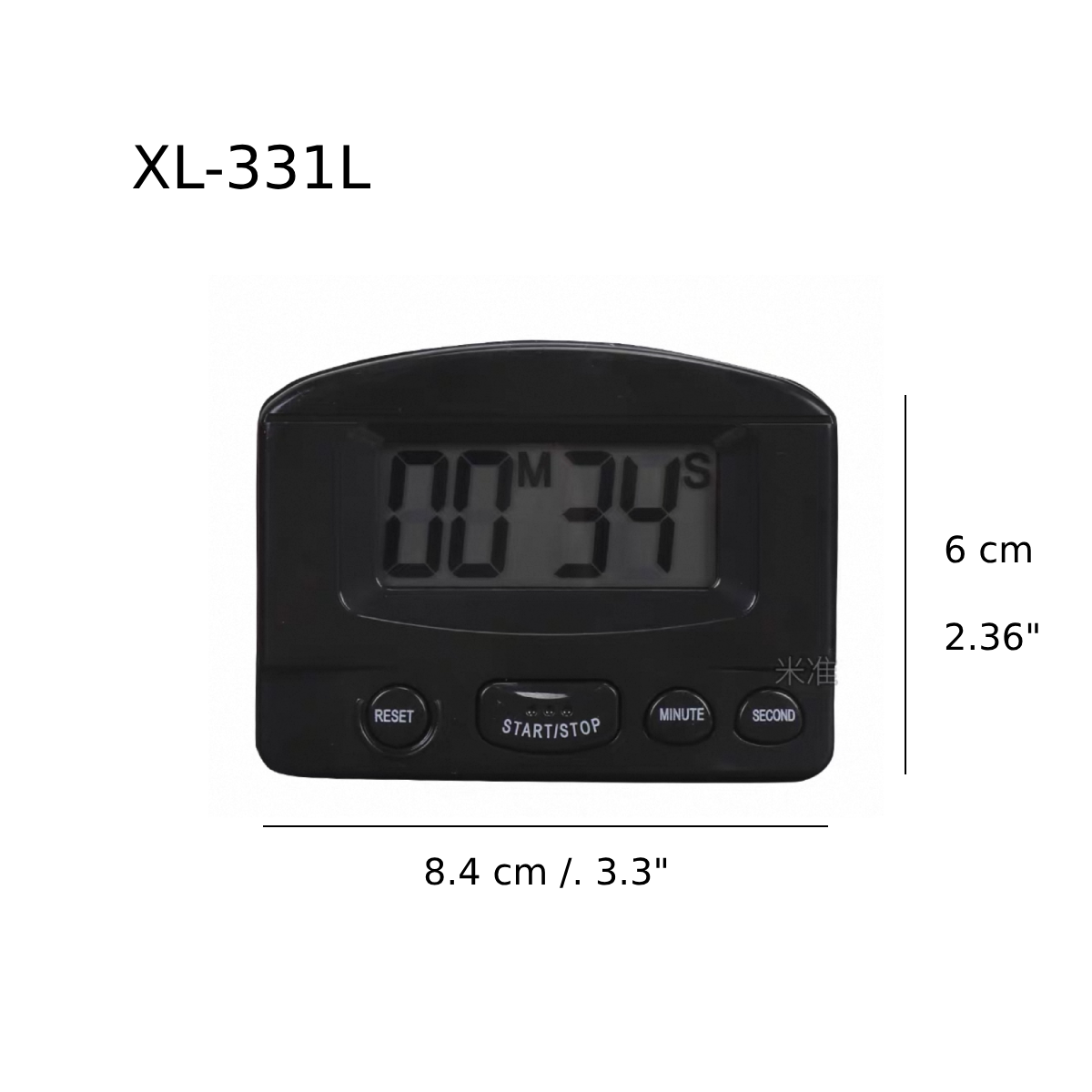 Electronic Timer with Stand Bracket Design, 99 minutes 59 seconds (XL-331L) - Chefcoca