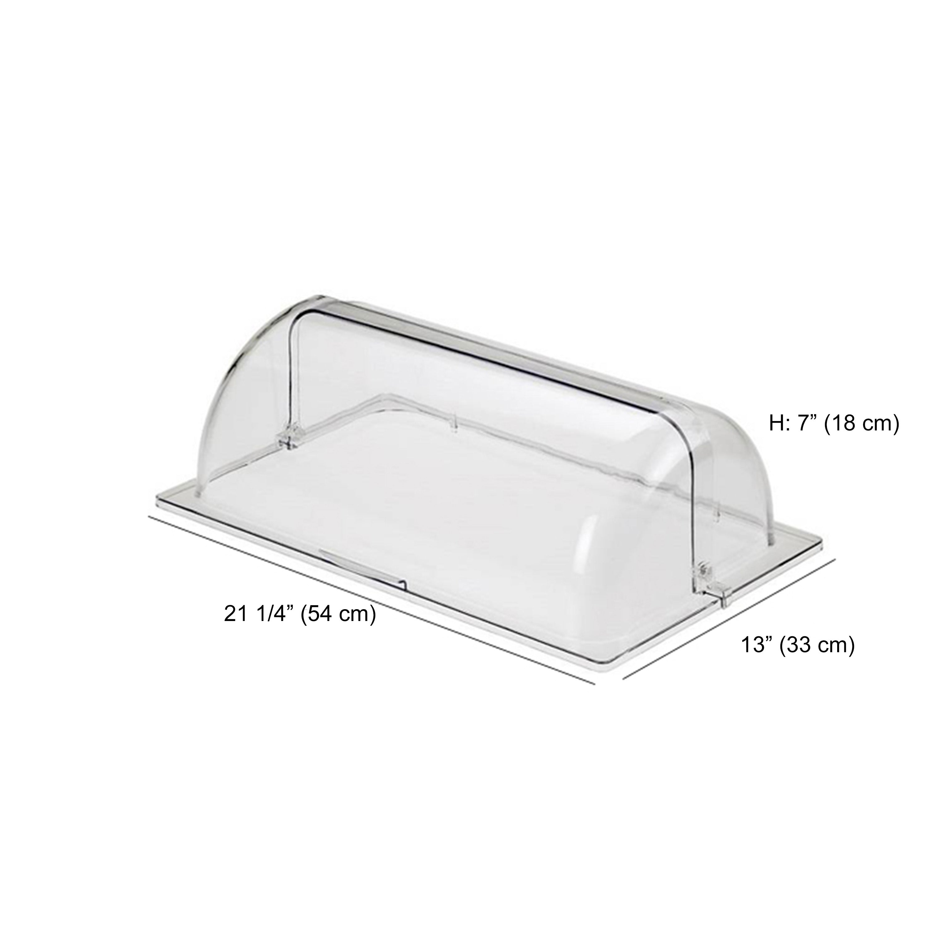 Polycarbonate Full Size Clear Dome Cover (JD-P2206) - Chefcoca