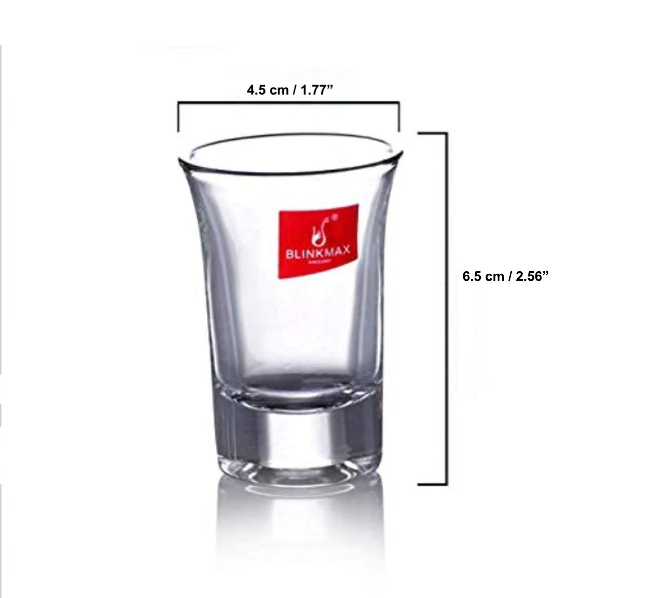 Chefco, Shot & Shooter Glass 38ml (KTY1501)-12pcs - Chefcoca