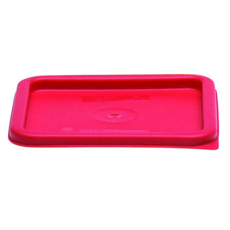 Square Storage Container Cover for 6 & 8 Qt Containers, Red - Chefcoca