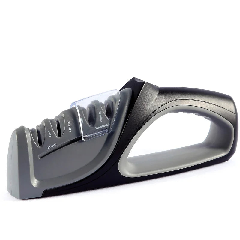 RISAM Four-stage Knife Sharpener Carbide Knife Sharpener Ceramic Rod RM010 - Chefcoca