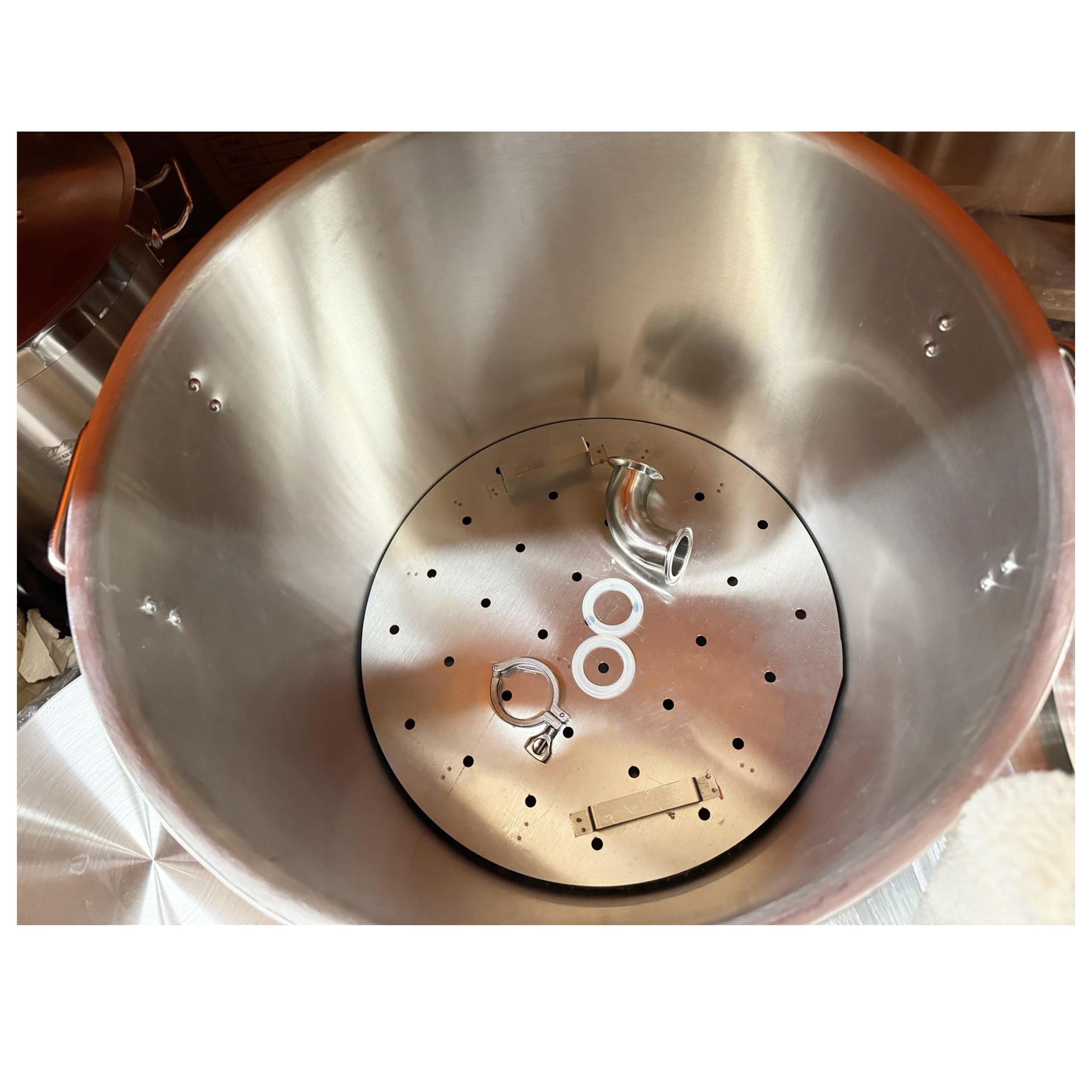 Heavy-Duty Stainless Steel Stock Pot with Faucet (50-60cm Diameter x 60-80 cm Height) - Chefcoca