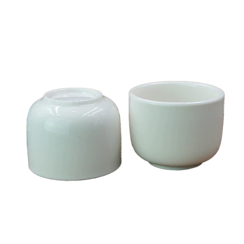 Sake Cup - Ceramic, White - Chefcoca