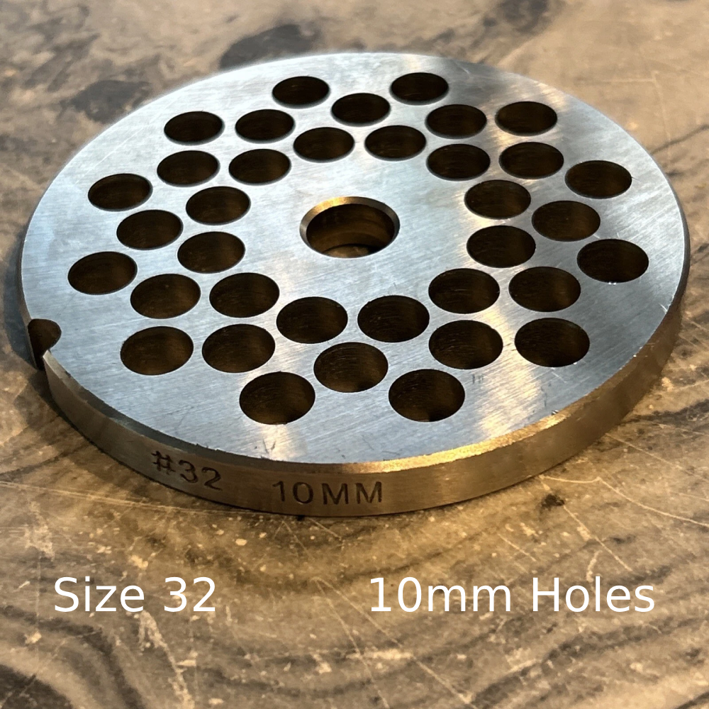 Chefco, #32 Meat Grinder Plate 10mm Holes (MG-3210MM) - Chefcoca