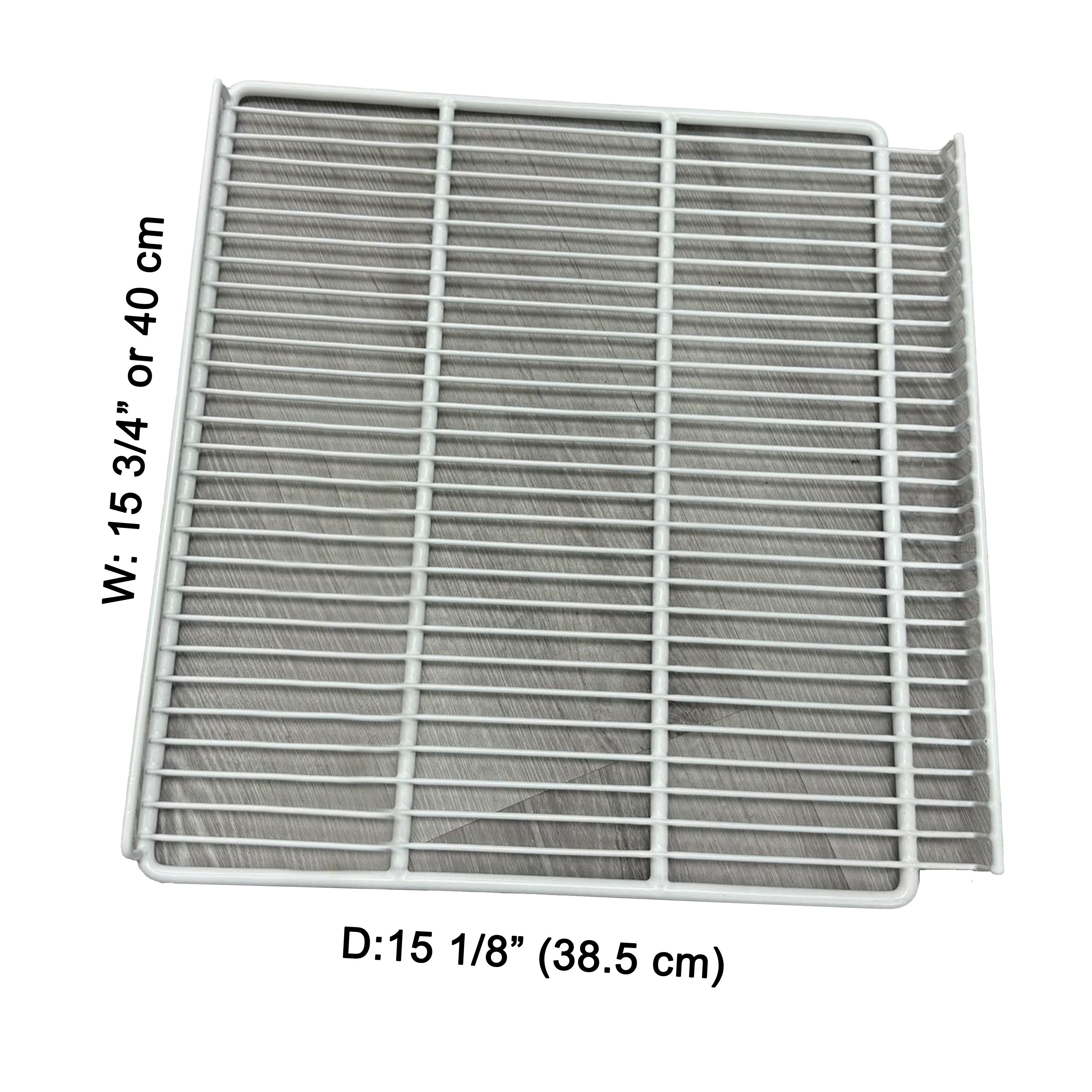 Sub-equip, Commercial refrigeration Wire Shelf, White, 20 3/4" x 24 3/4" - Chefcoca